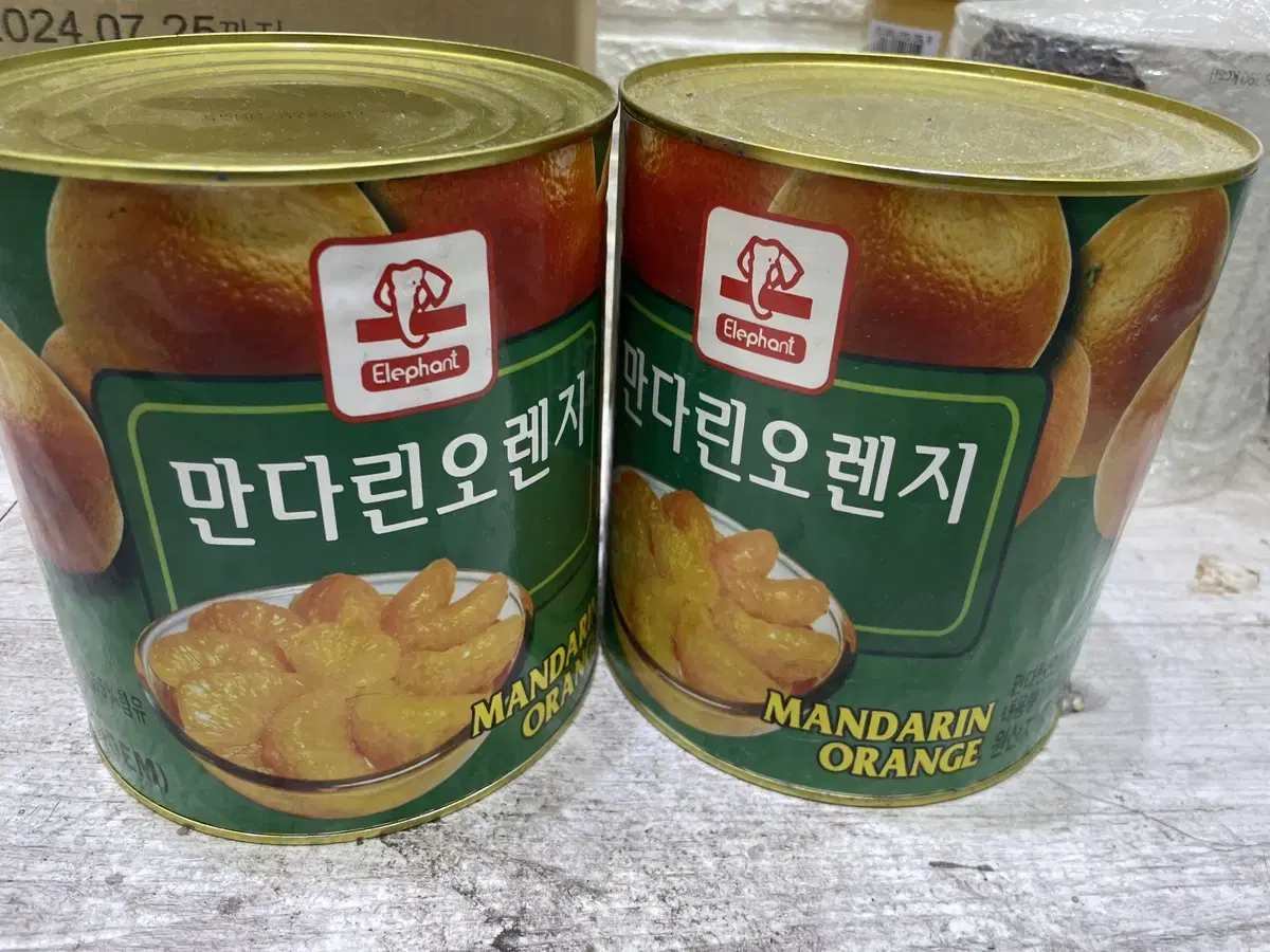 통조림황도 통조림오렌지